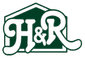 H&R ROOFING logo